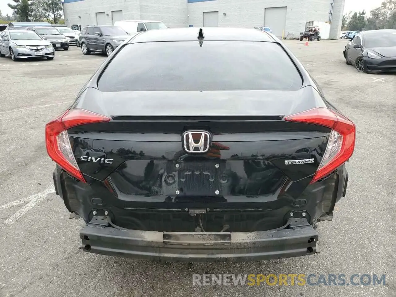 6 fotografías del automóvil dañado 19XFC1F33LE207731 HONDA CIVIC 2020