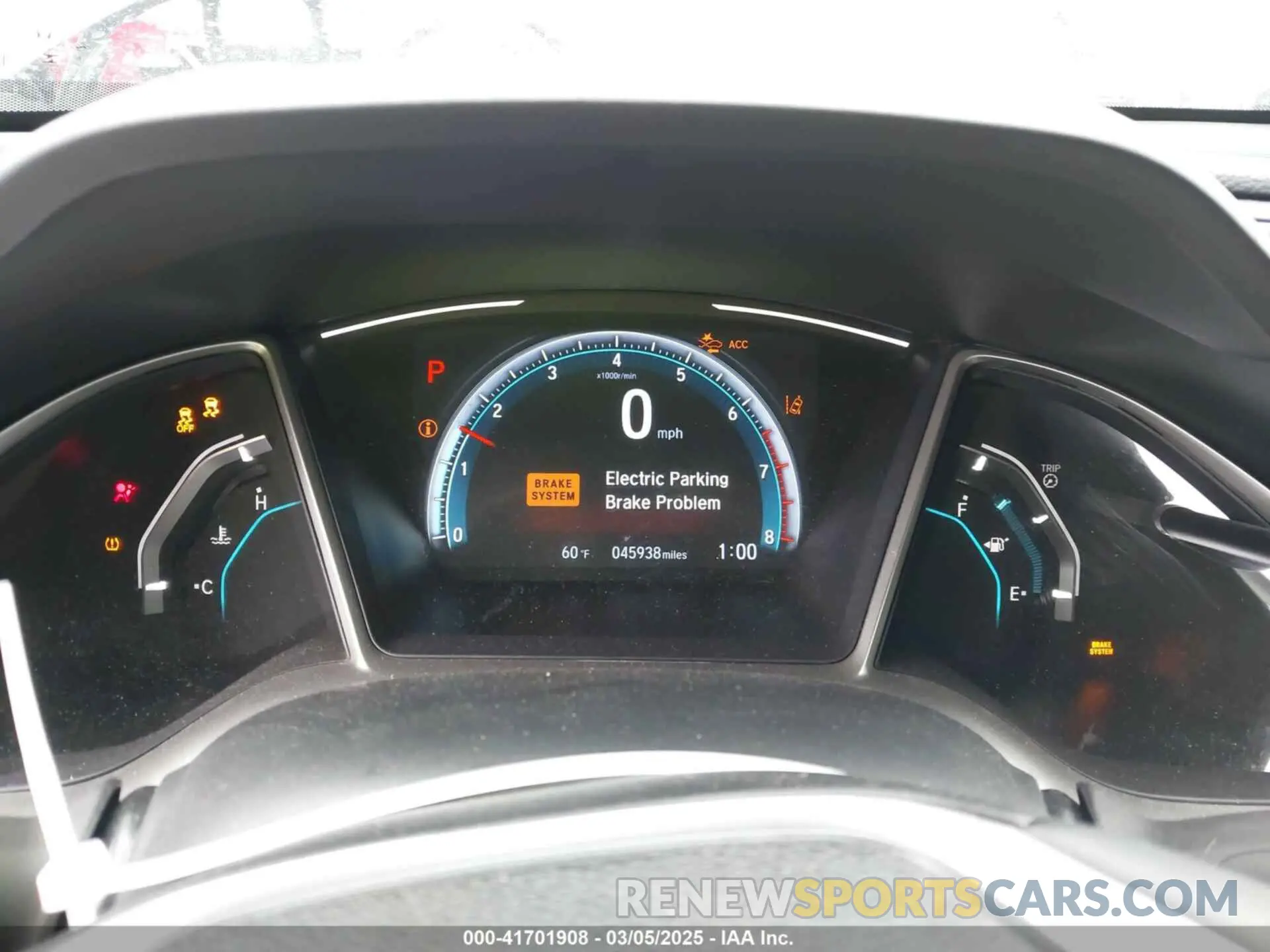 7 fotografías del automóvil dañado 19XFC1F33LE210354 HONDA CIVIC 2020