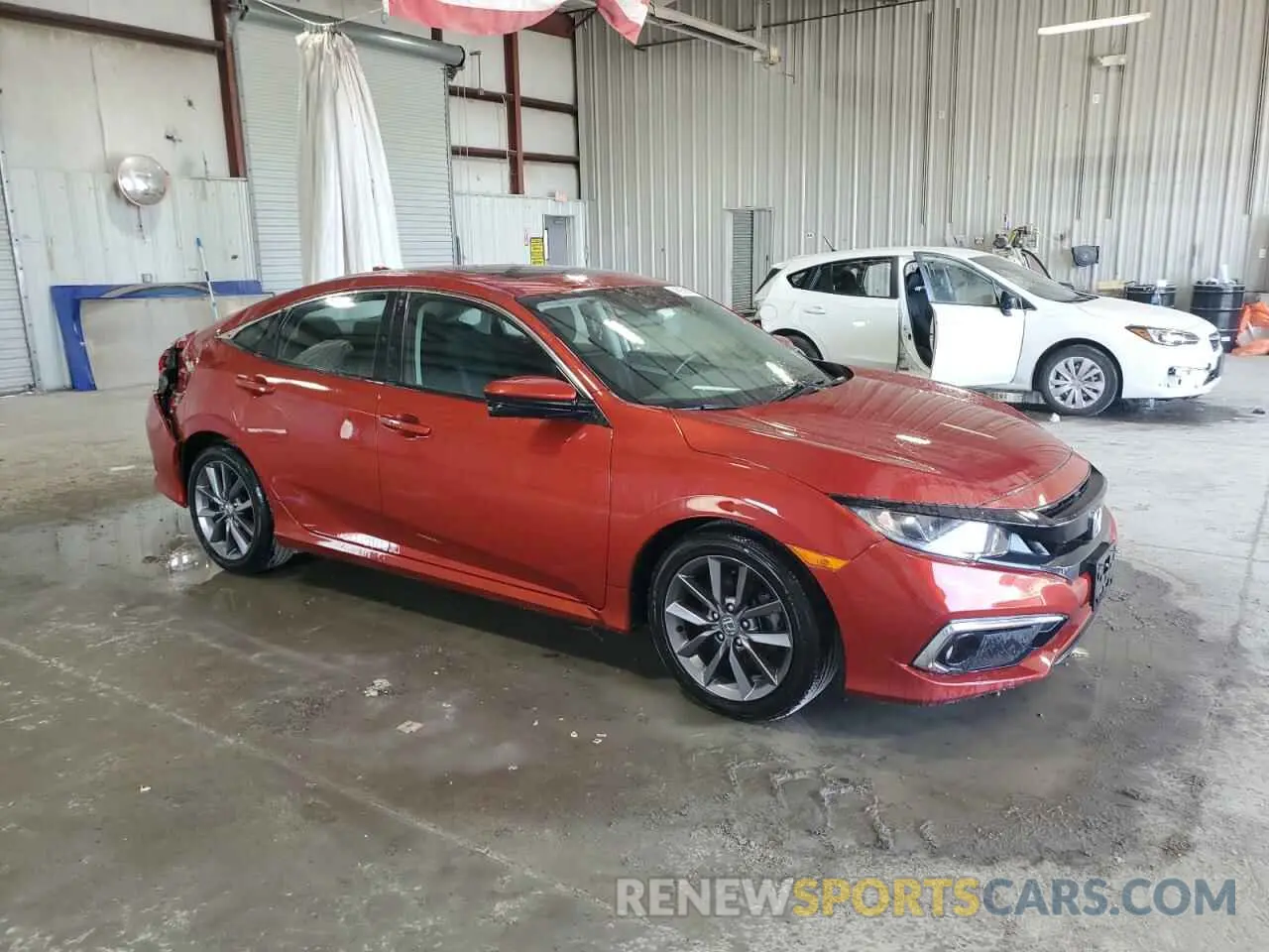 4 fotografías del automóvil dañado 19XFC1F33LE212069 HONDA CIVIC 2020
