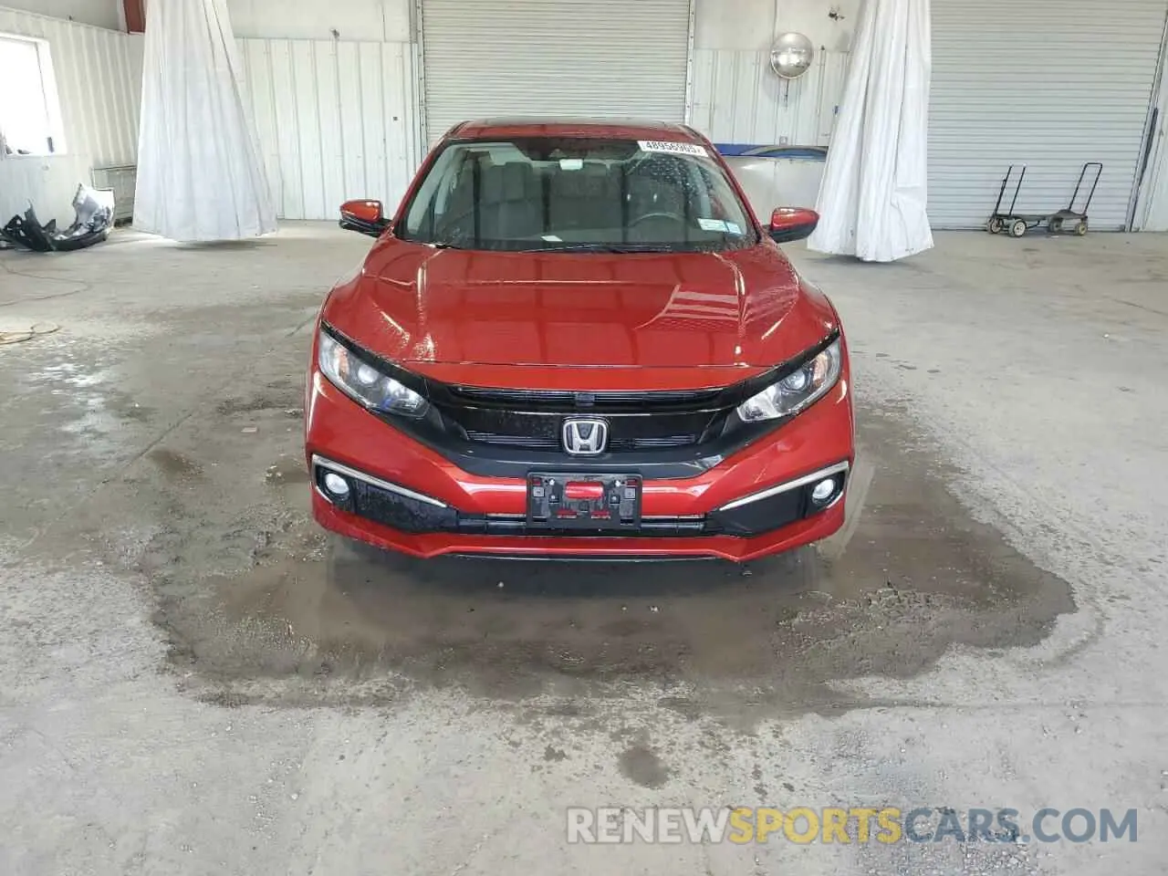 5 fotografías del automóvil dañado 19XFC1F33LE212069 HONDA CIVIC 2020