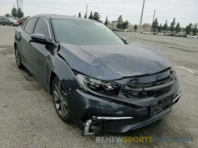 11 fotografías del automóvil dañado 19XFC1F33LE221547 HONDA CIVIC 2020