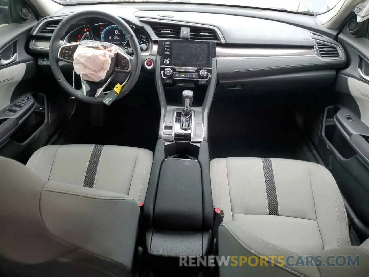 8 fotografías del automóvil dañado 19XFC1F33LE221547 HONDA CIVIC 2020