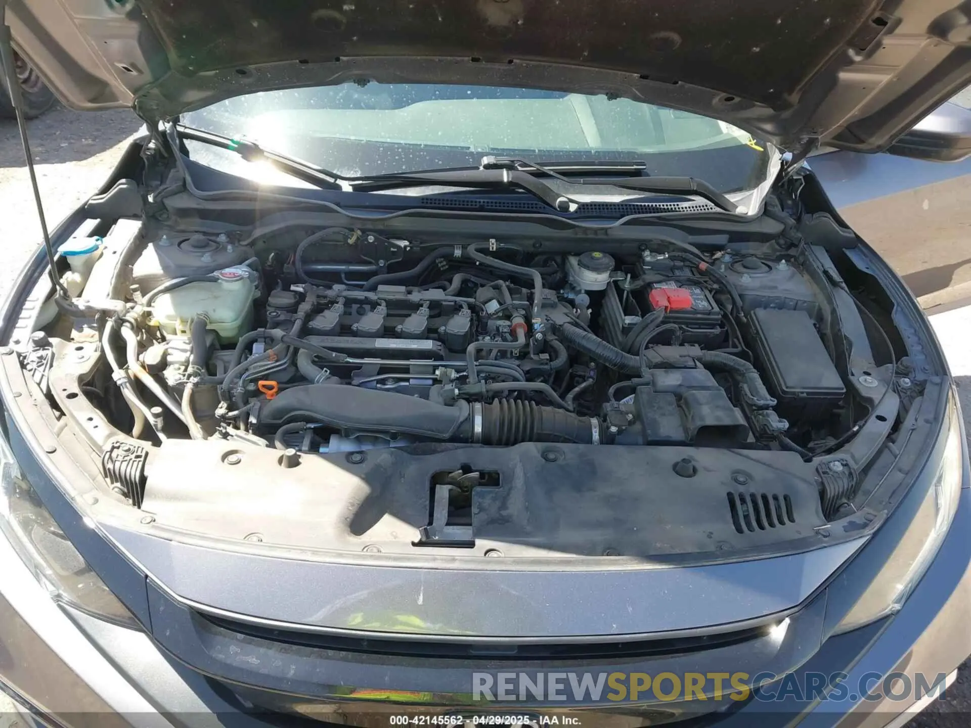 10 fotografías del automóvil dañado 19XFC1F34LE002404 HONDA CIVIC 2020