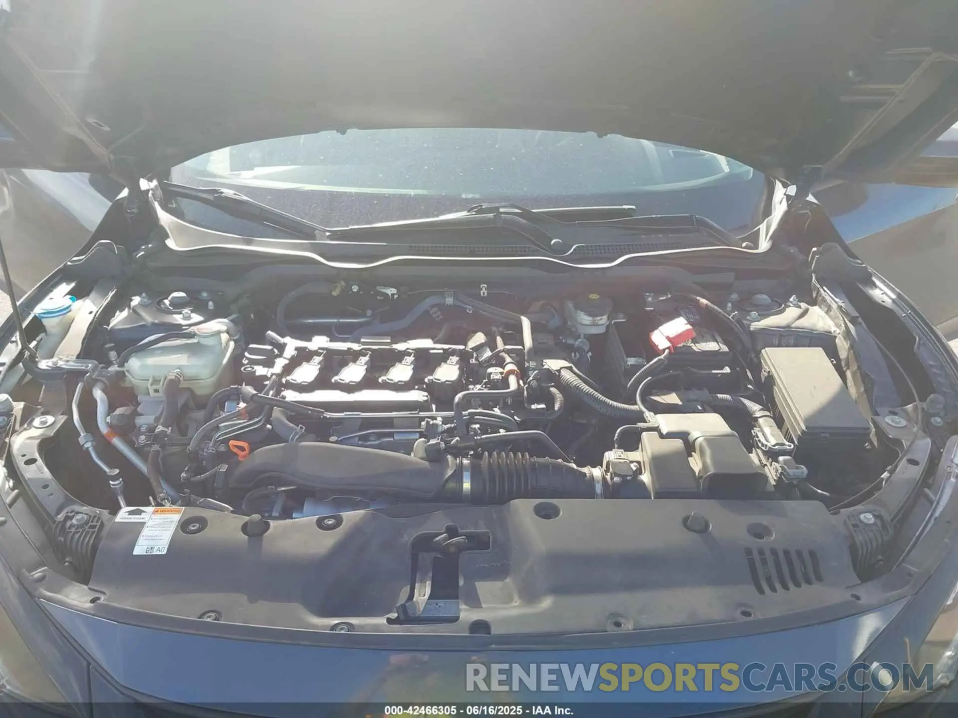 10 fotografías del automóvil dañado 19XFC1F34LE008249 HONDA CIVIC 2020