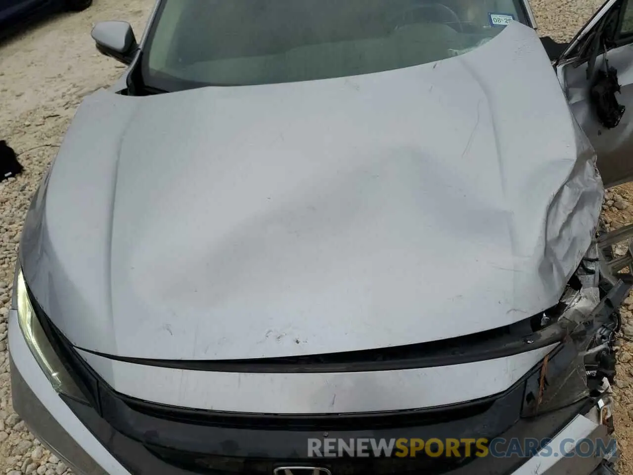 11 fotografías del automóvil dañado 19XFC1F34LE018523 HONDA CIVIC 2020
