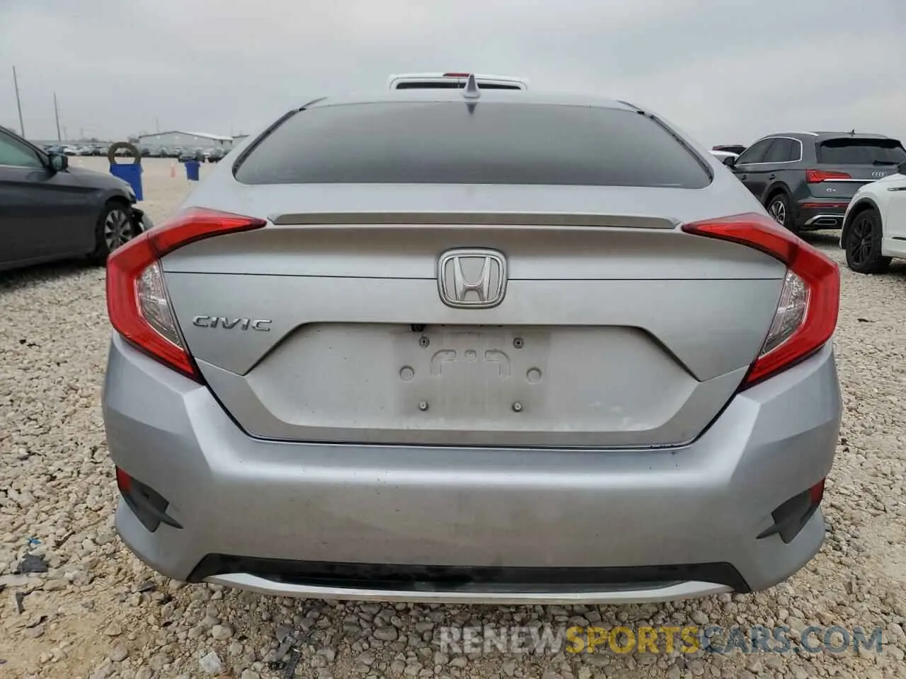 6 fotografías del automóvil dañado 19XFC1F34LE018523 HONDA CIVIC 2020
