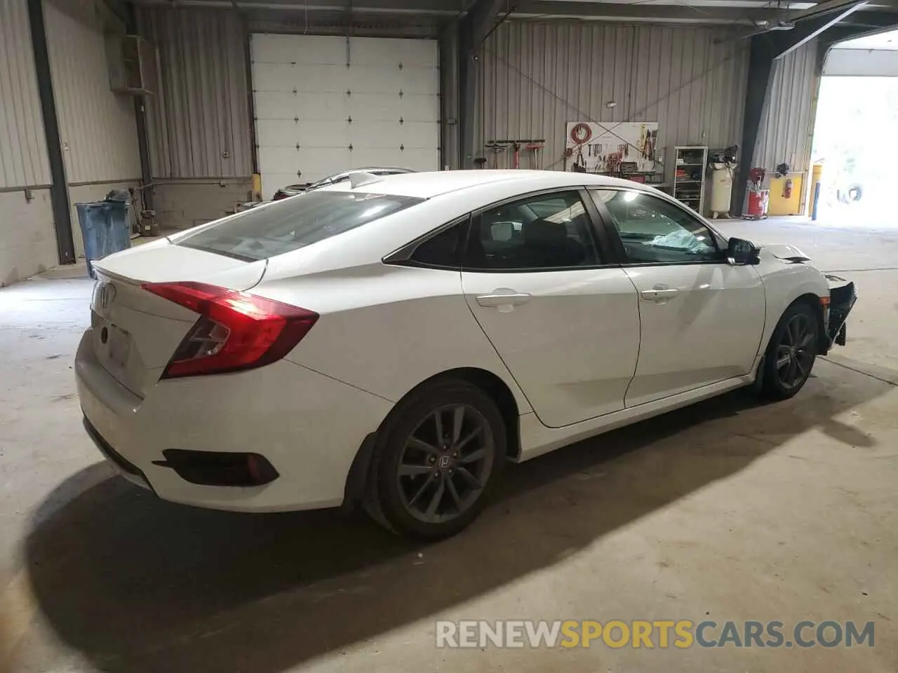 3 fotografías del automóvil dañado 19XFC1F34LE209004 HONDA CIVIC 2020