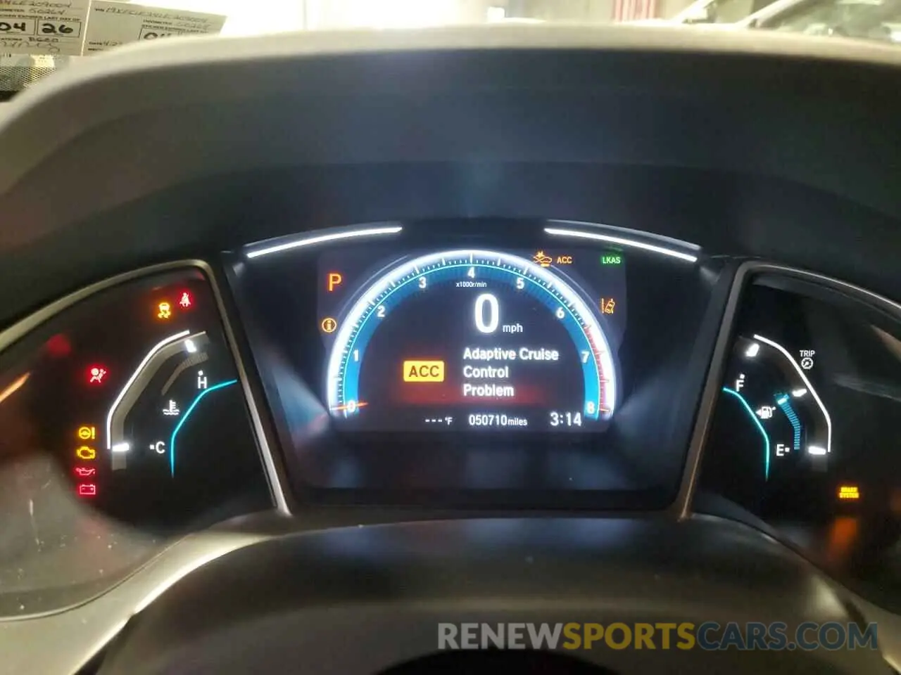 9 fotografías del automóvil dañado 19XFC1F34LE209004 HONDA CIVIC 2020