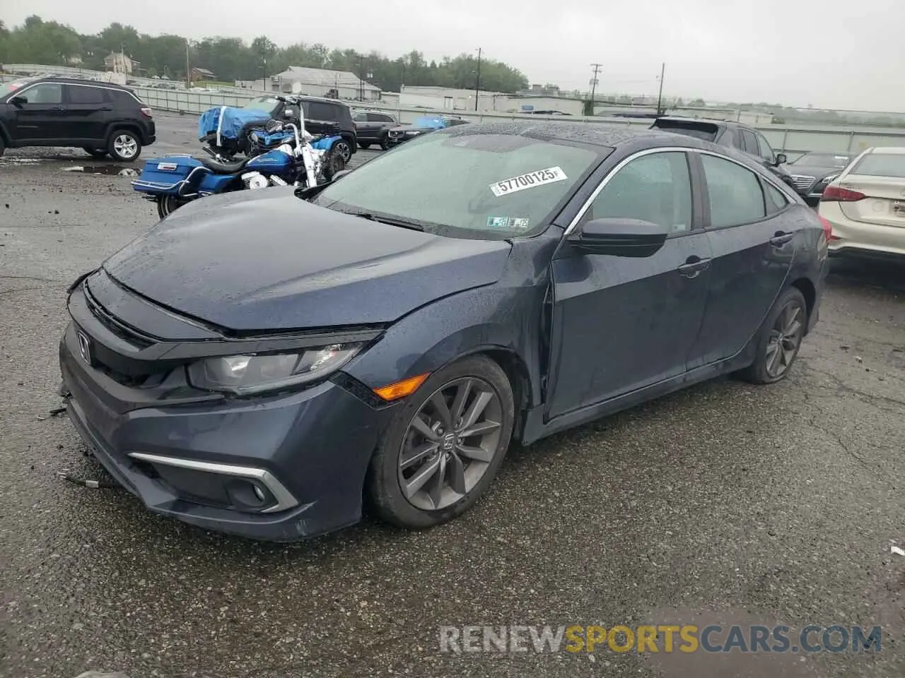 1 fotografías del automóvil dañado 19XFC1F34LE209973 HONDA CIVIC 2020