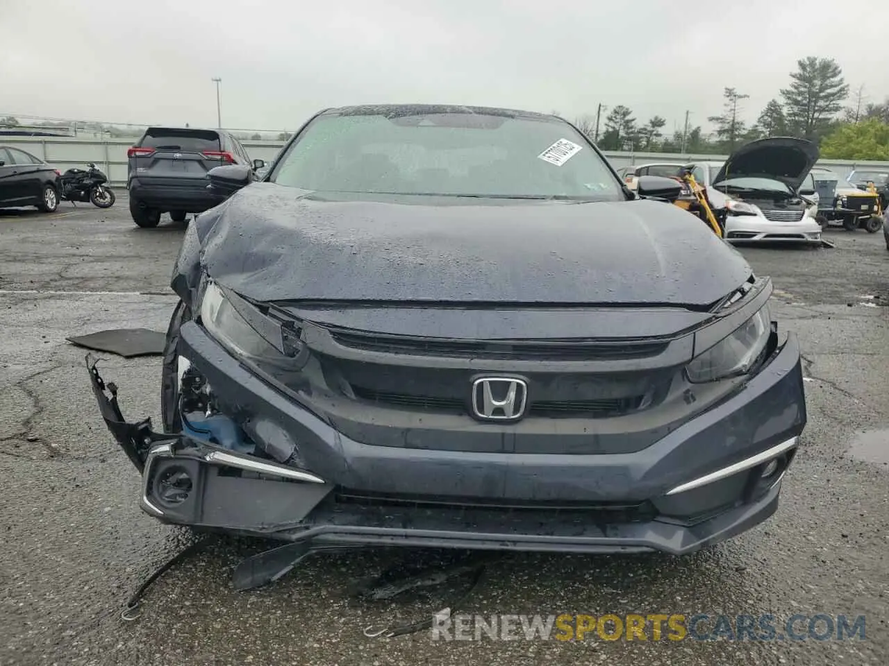 5 fotografías del automóvil dañado 19XFC1F34LE209973 HONDA CIVIC 2020