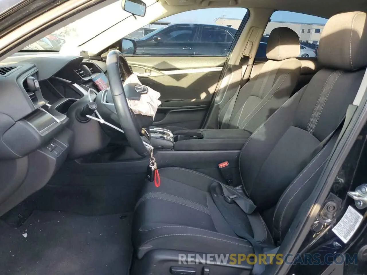 7 fotografías del automóvil dañado 19XFC1F35LE003836 HONDA CIVIC 2020