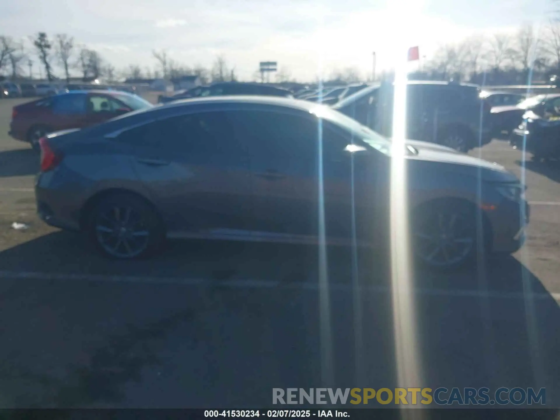 12 fotografías del automóvil dañado 19XFC1F35LE201459 HONDA CIVIC 2020