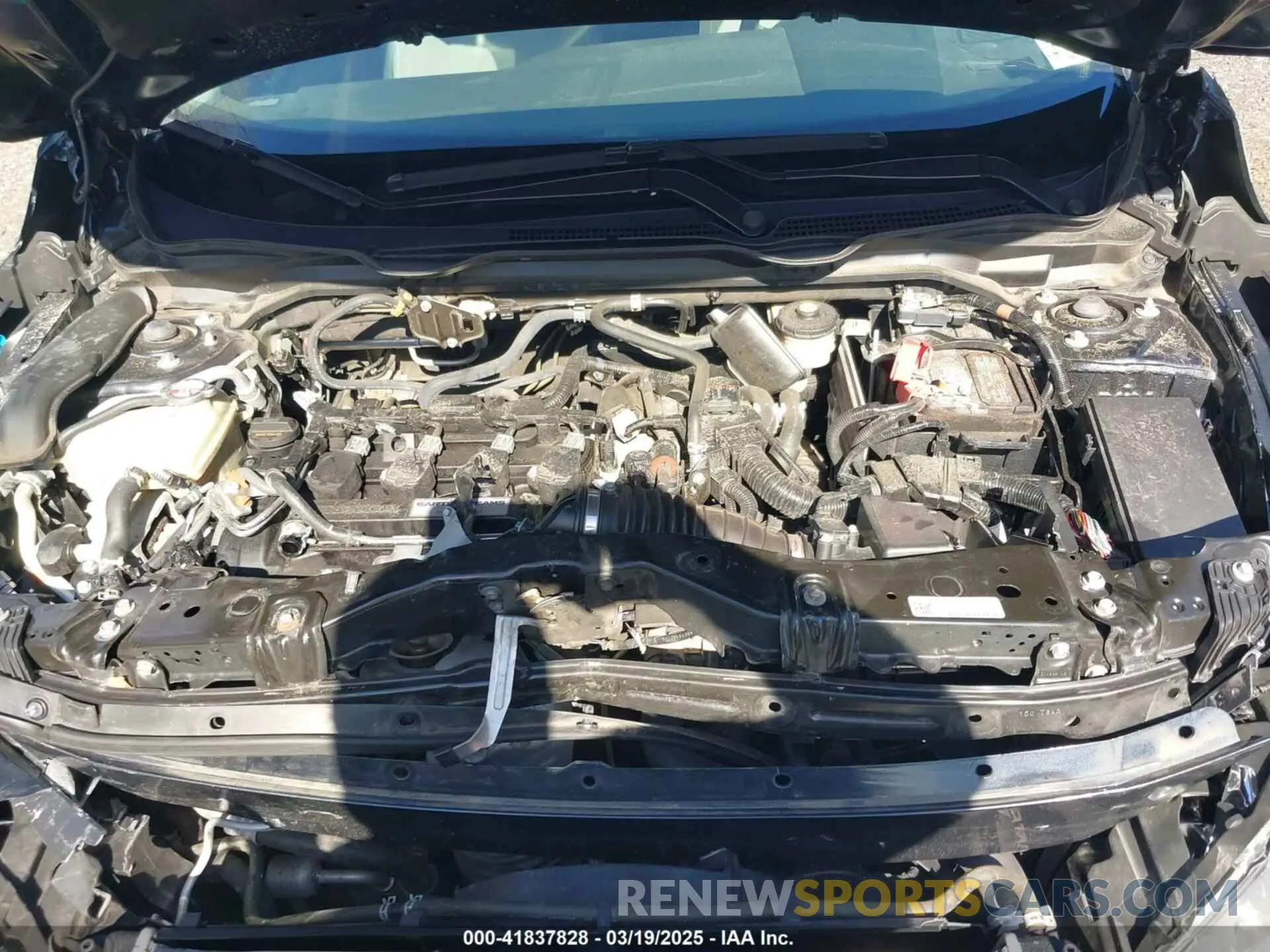 10 fotografías del automóvil dañado 19XFC1F35LE208055 HONDA CIVIC 2020