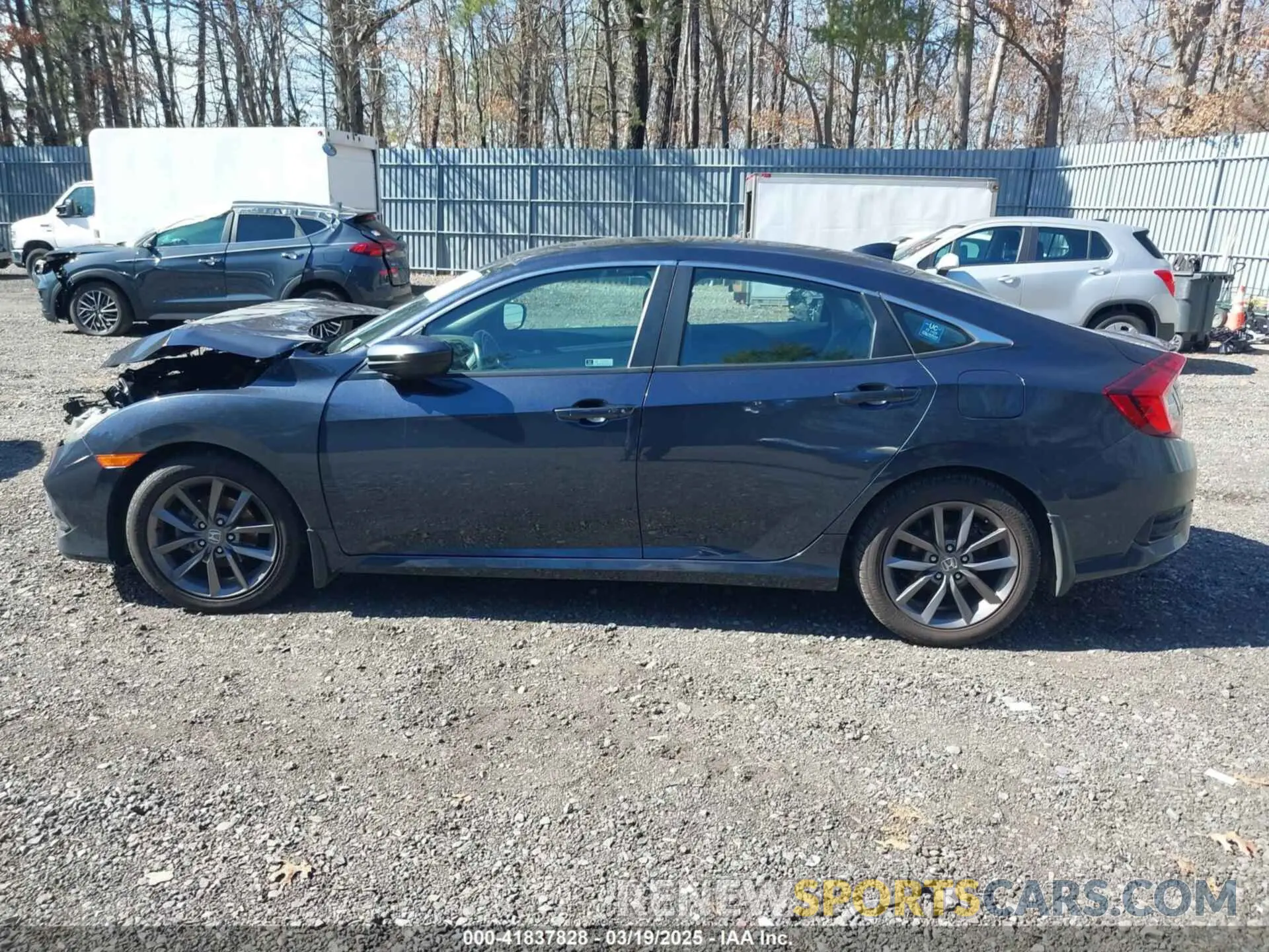 14 fotografías del automóvil dañado 19XFC1F35LE208055 HONDA CIVIC 2020