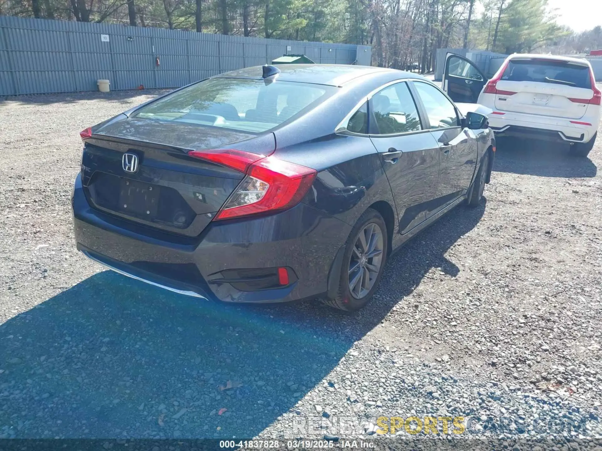 4 fotografías del automóvil dañado 19XFC1F35LE208055 HONDA CIVIC 2020