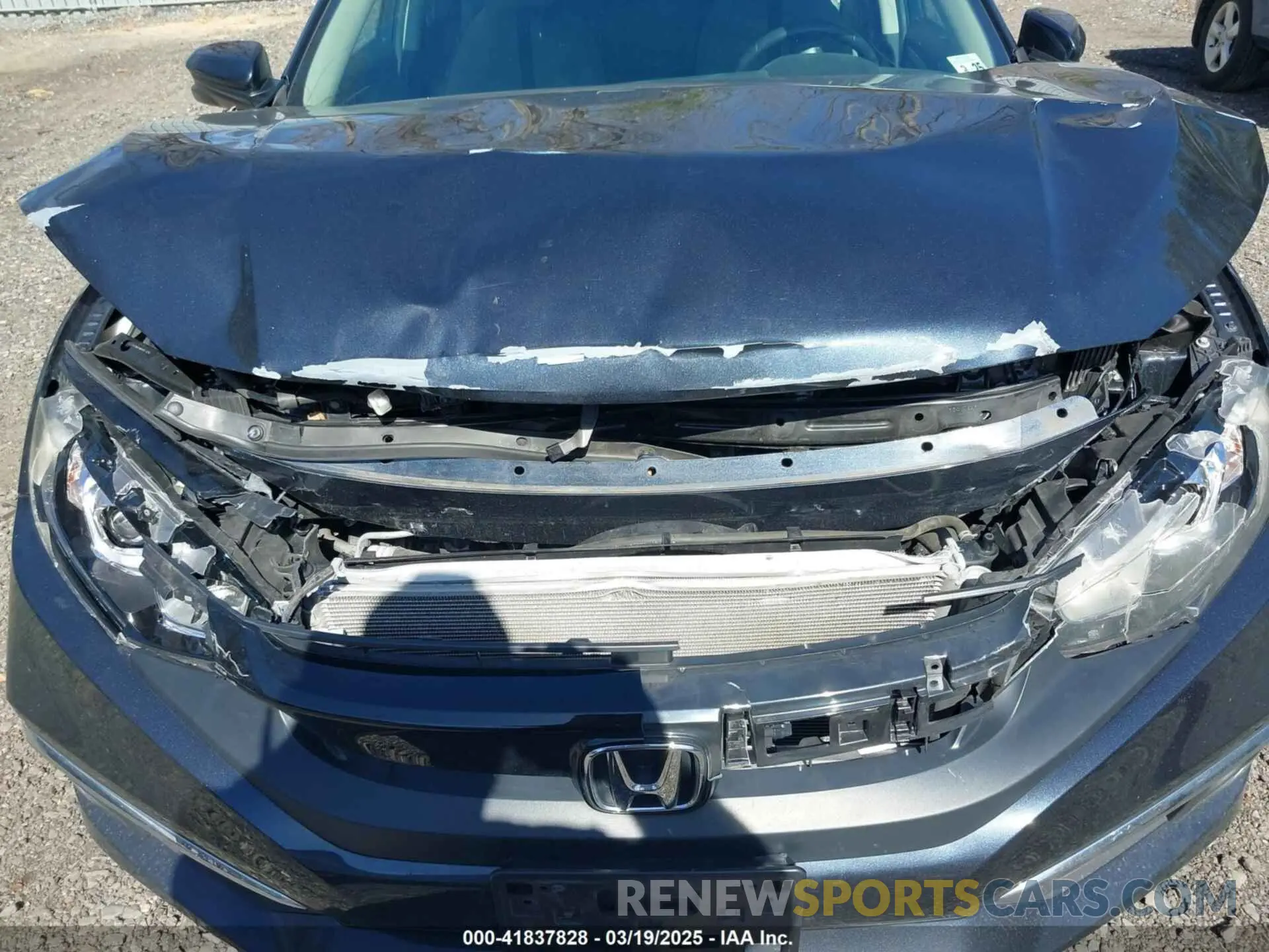 6 fotografías del automóvil dañado 19XFC1F35LE208055 HONDA CIVIC 2020