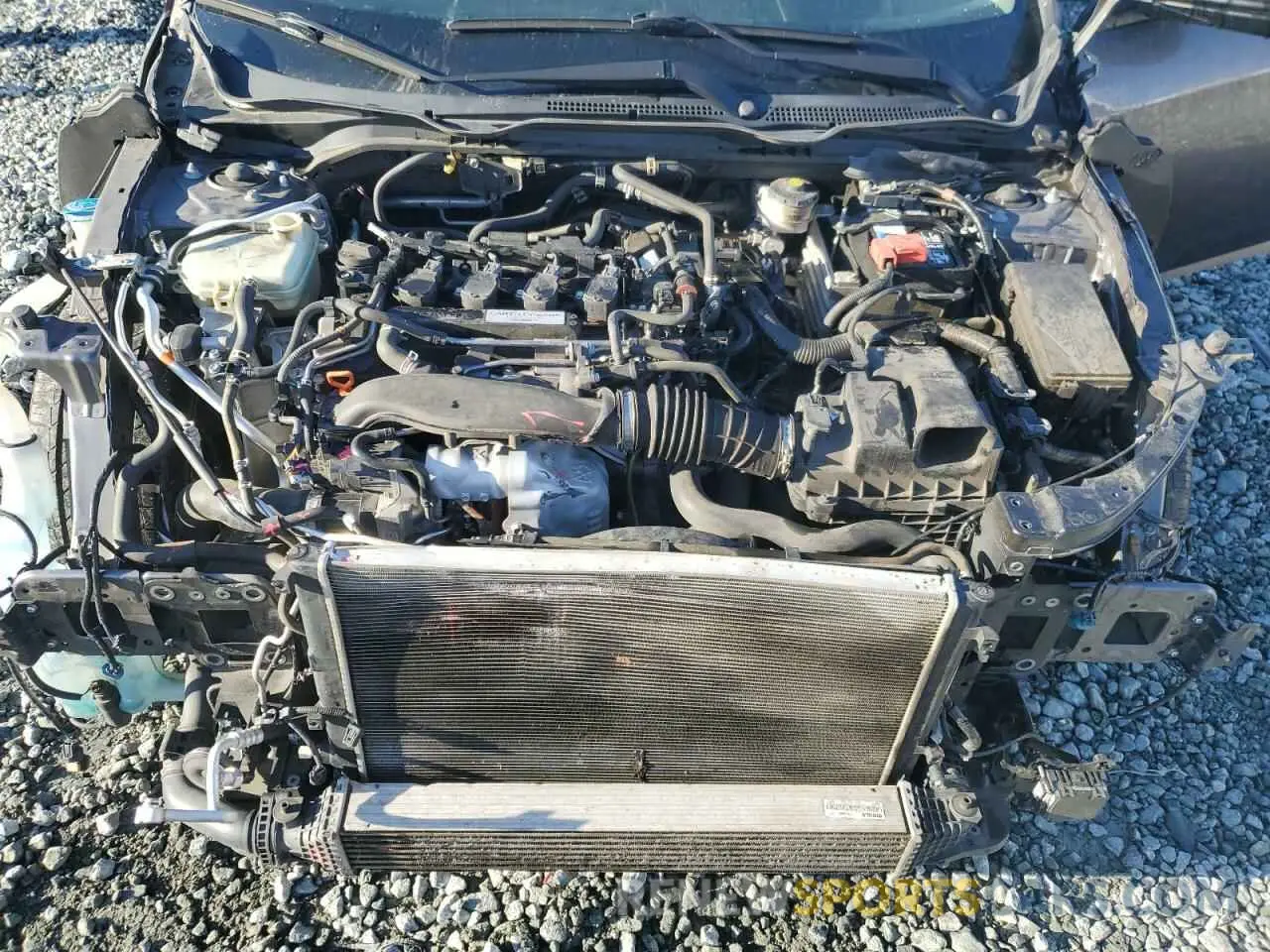 11 fotografías del automóvil dañado 19XFC1F36LE011850 HONDA CIVIC 2020