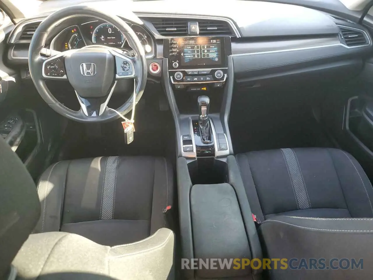8 fotografías del automóvil dañado 19XFC1F36LE011850 HONDA CIVIC 2020