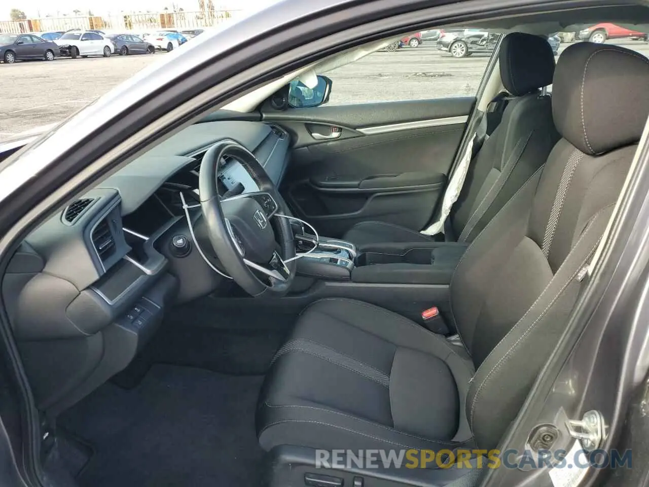 7 fotografías del automóvil dañado 19XFC1F36LE201034 HONDA CIVIC 2020