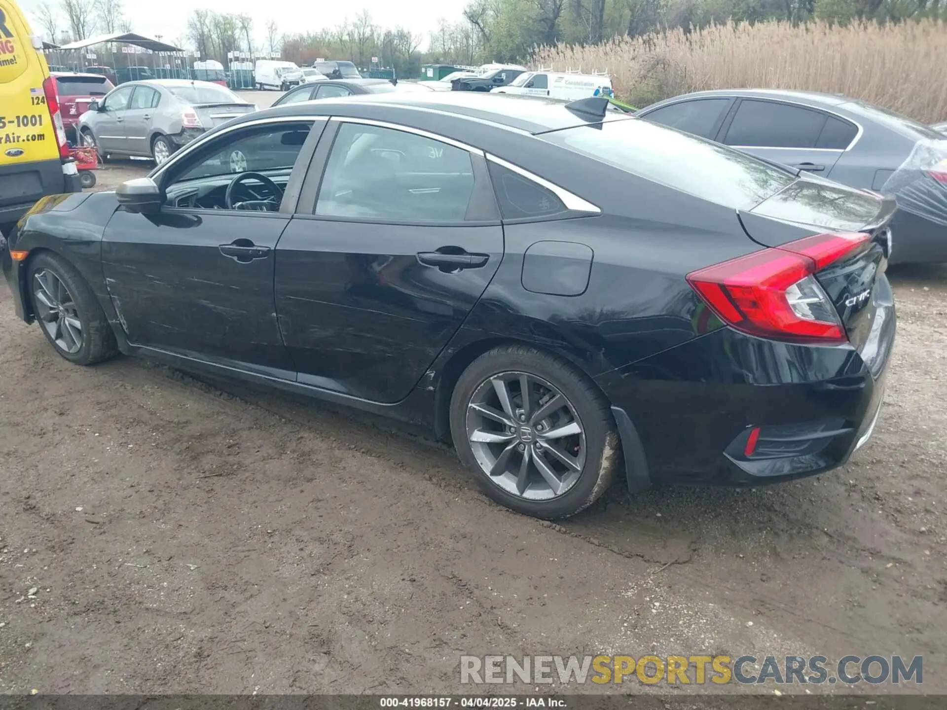 3 fotografías del automóvil dañado 19XFC1F36LE219033 HONDA CIVIC 2020