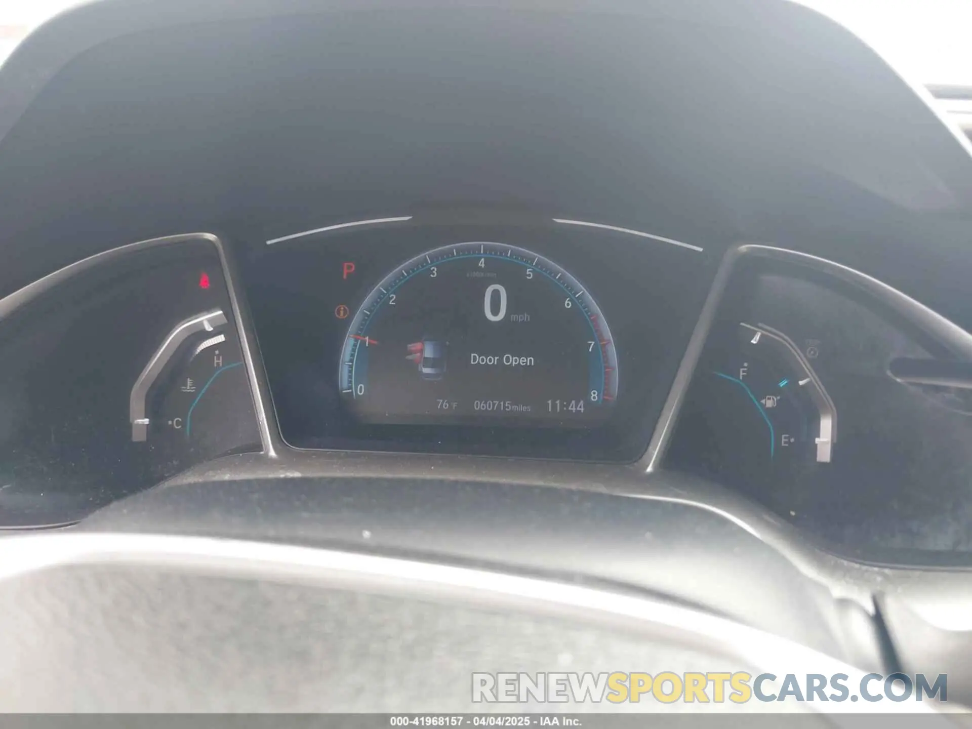 7 fotografías del automóvil dañado 19XFC1F36LE219033 HONDA CIVIC 2020