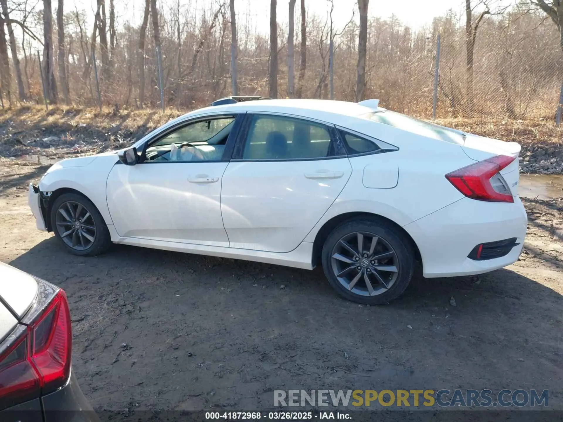 14 fotografías del automóvil dañado 19XFC1F36LE220201 HONDA CIVIC 2020
