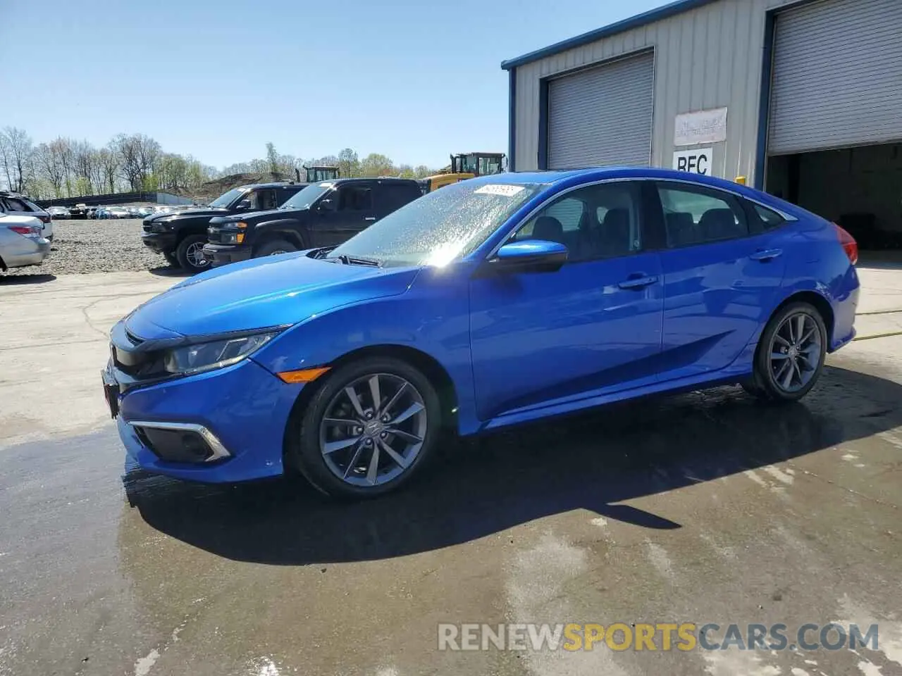 1 fotografías del automóvil dañado 19XFC1F37LE211619 HONDA CIVIC 2020
