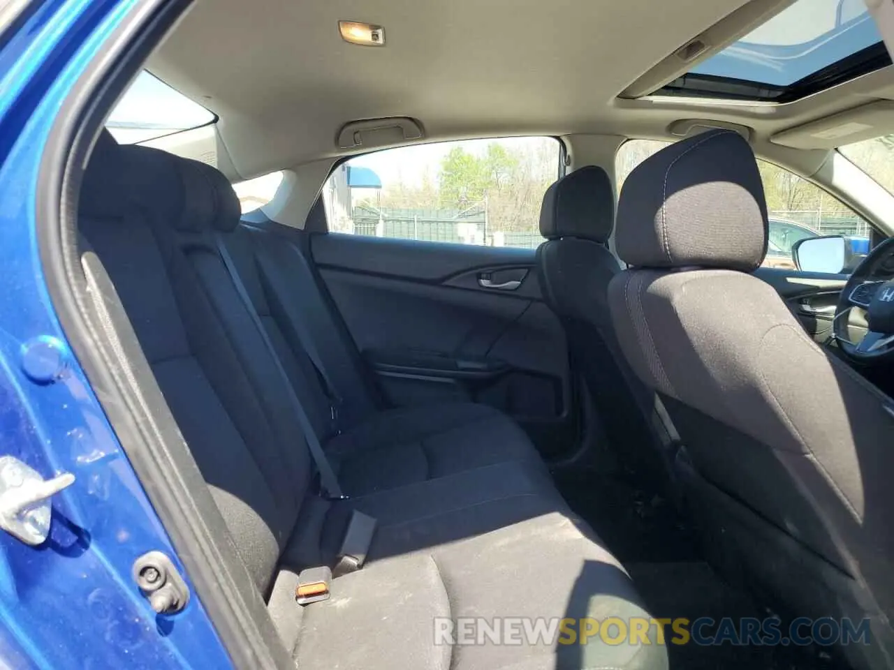 10 fotografías del automóvil dañado 19XFC1F37LE211619 HONDA CIVIC 2020