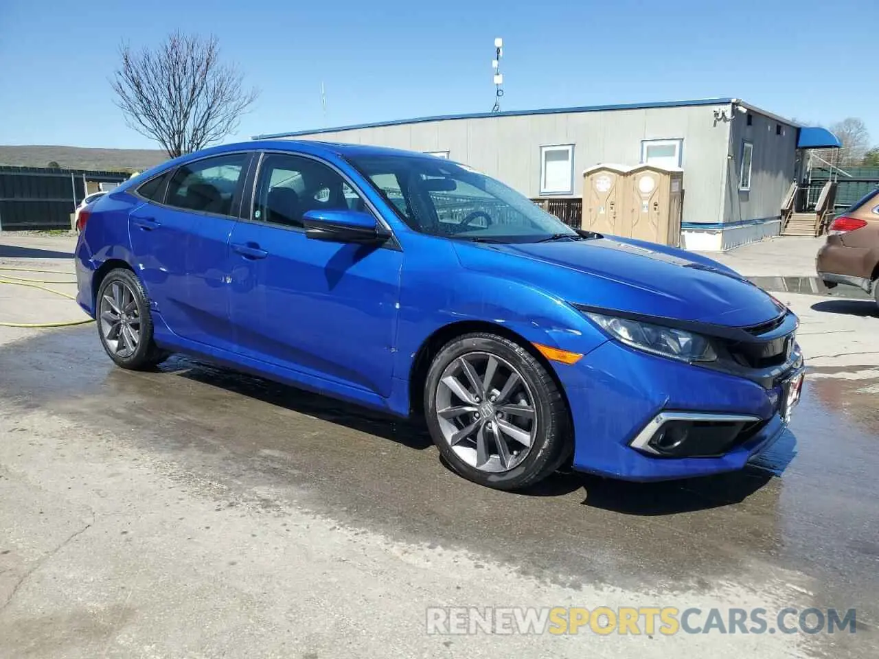 4 fotografías del automóvil dañado 19XFC1F37LE211619 HONDA CIVIC 2020