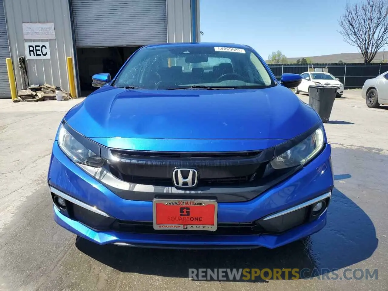 5 fotografías del automóvil dañado 19XFC1F37LE211619 HONDA CIVIC 2020