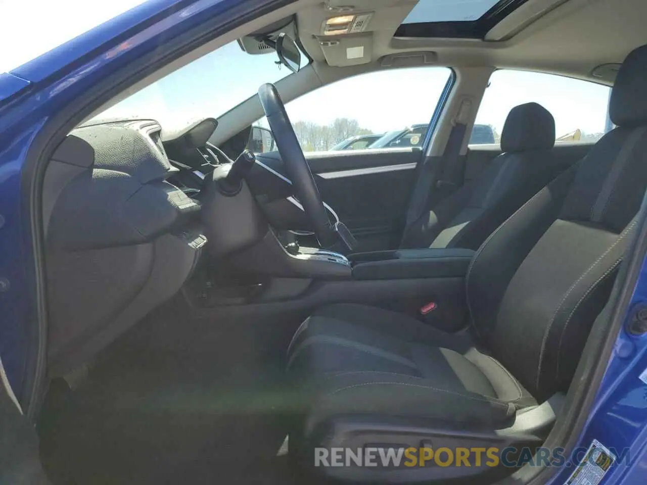 7 fotografías del automóvil dañado 19XFC1F37LE211619 HONDA CIVIC 2020