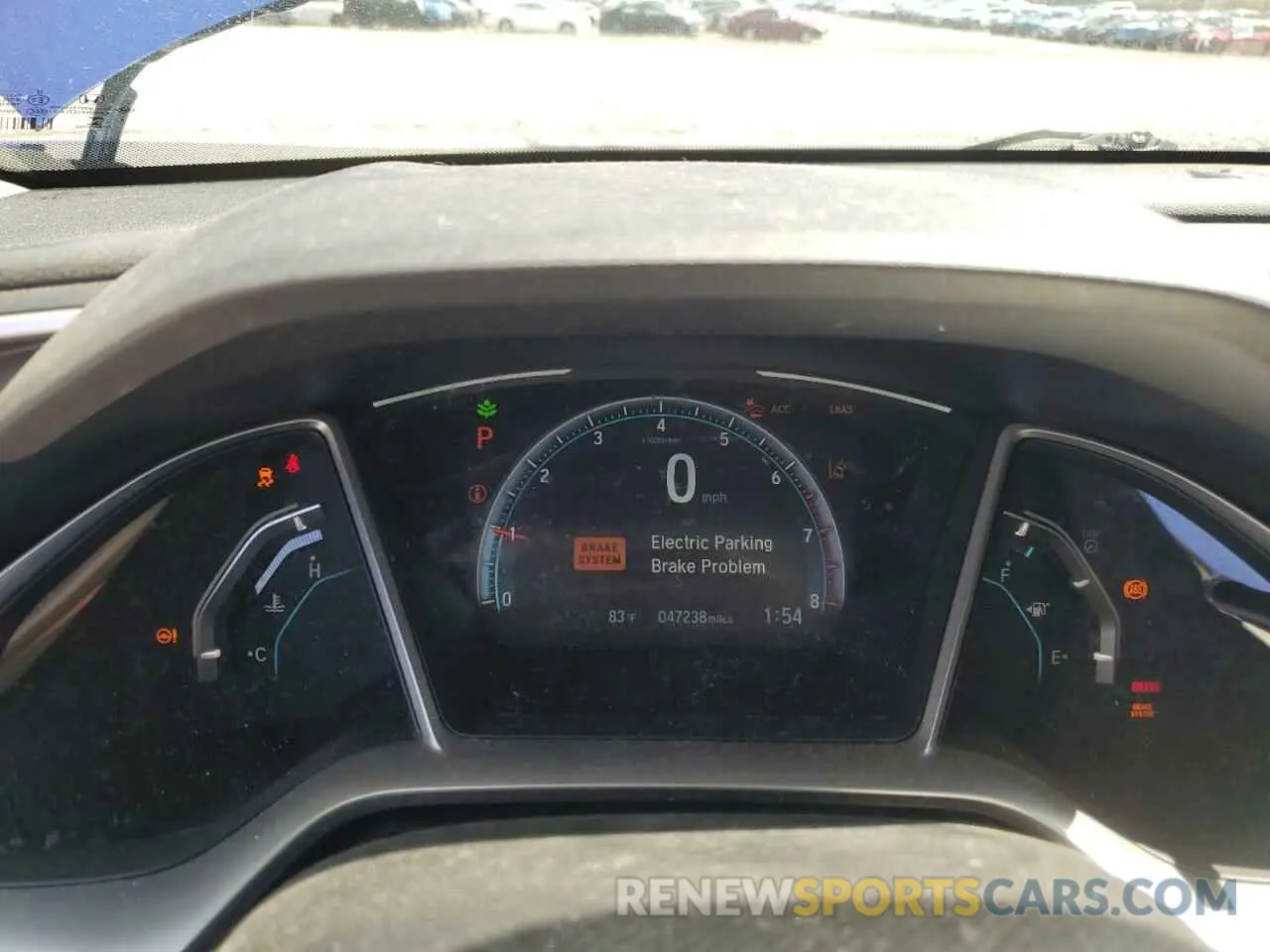 9 fotografías del automóvil dañado 19XFC1F37LE211619 HONDA CIVIC 2020