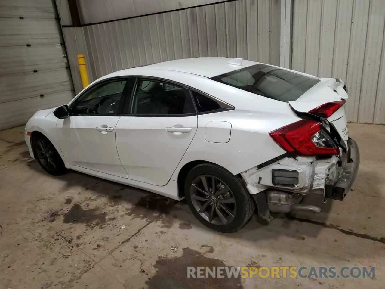 2 fotografías del automóvil dañado 19XFC1F37LE213550 HONDA CIVIC 2020