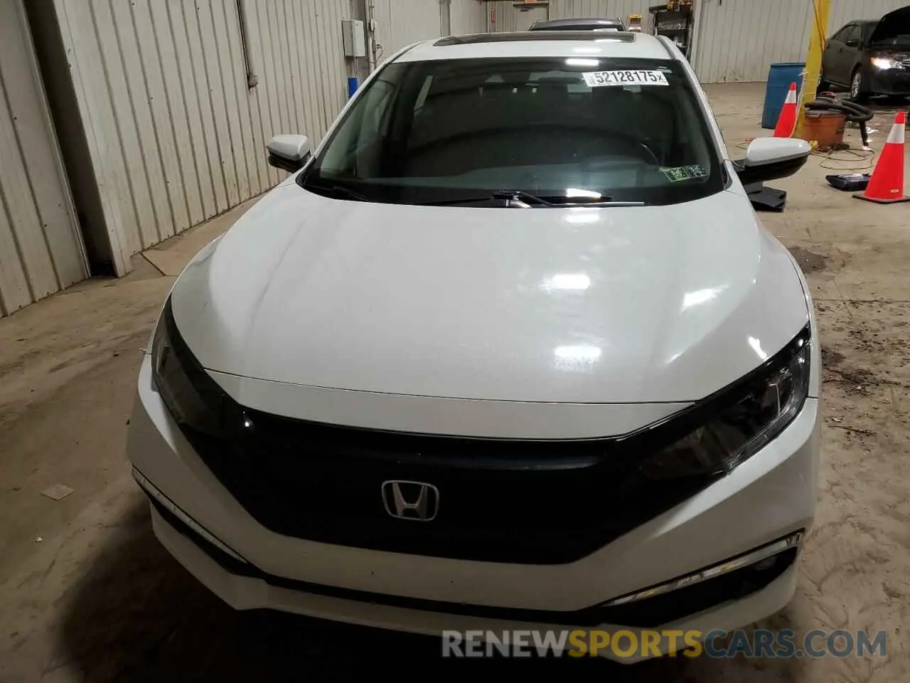 5 fotografías del automóvil dañado 19XFC1F37LE213550 HONDA CIVIC 2020