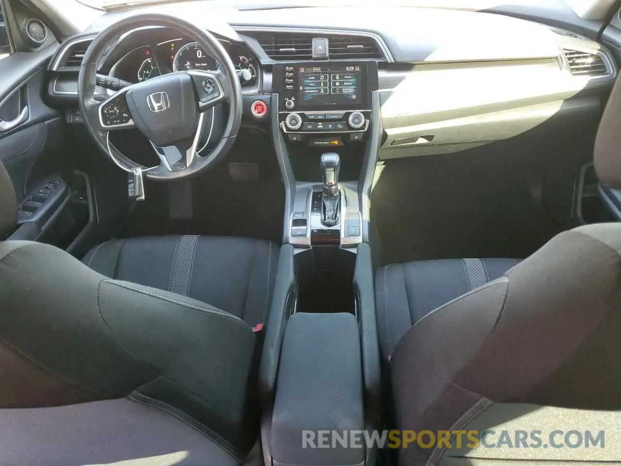8 fotografías del automóvil dañado 19XFC1F38LE010229 HONDA CIVIC 2020