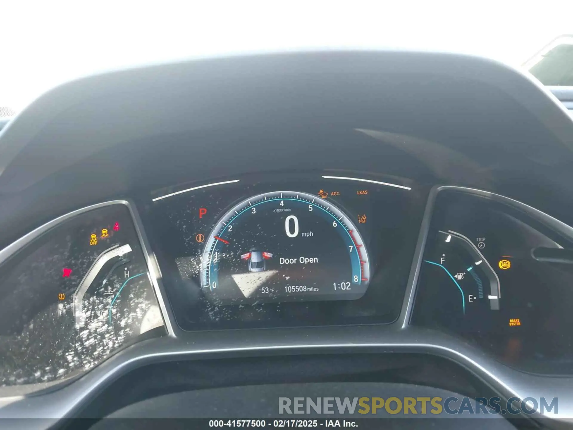 7 fotografías del automóvil dañado 19XFC1F38LE209314 HONDA CIVIC 2020
