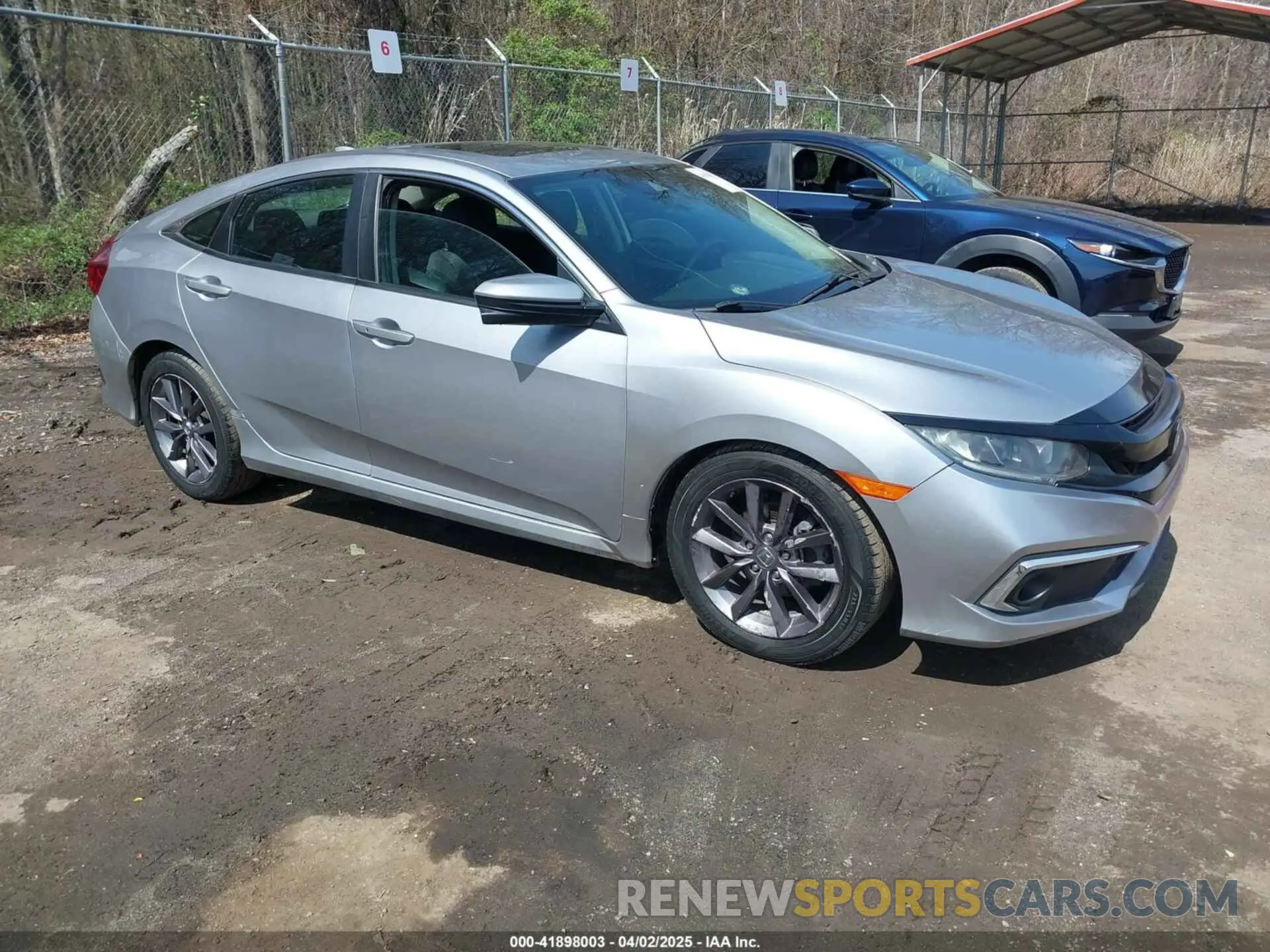 1 fotografías del automóvil dañado 19XFC1F38LE209734 HONDA CIVIC 2020