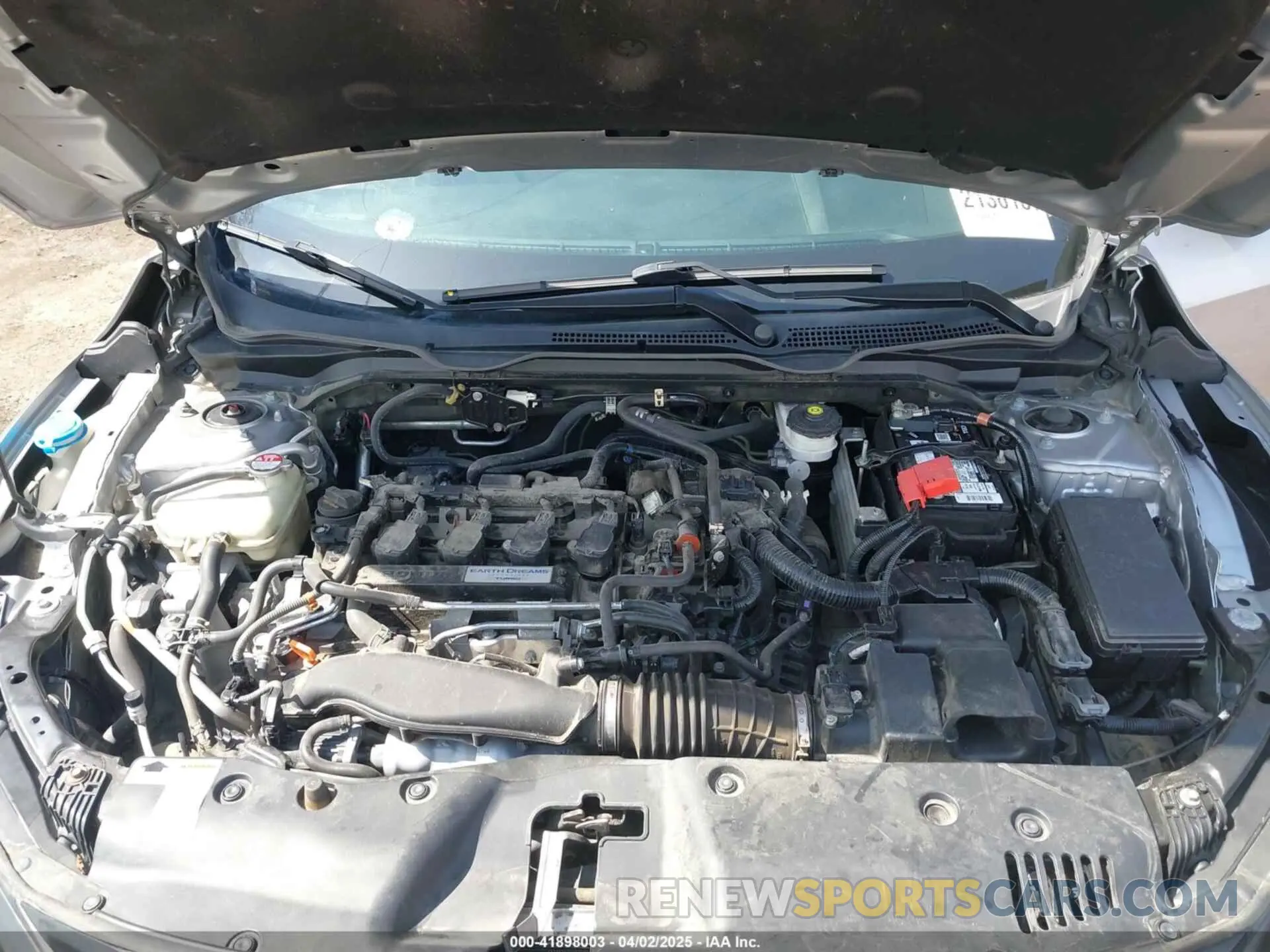 10 fotografías del automóvil dañado 19XFC1F38LE209734 HONDA CIVIC 2020