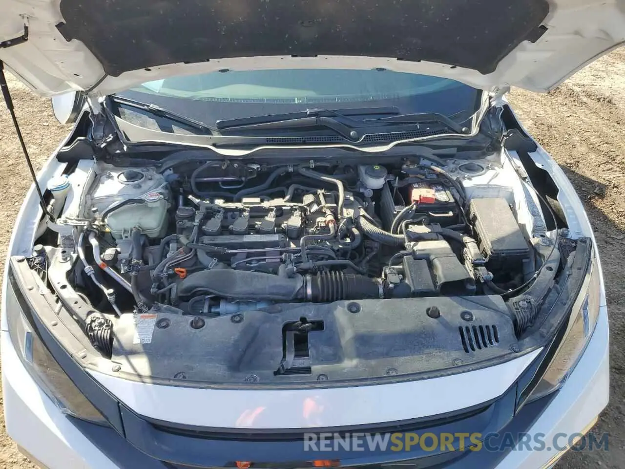 13 fotografías del automóvil dañado 19XFC1F38LE215226 HONDA CIVIC 2020