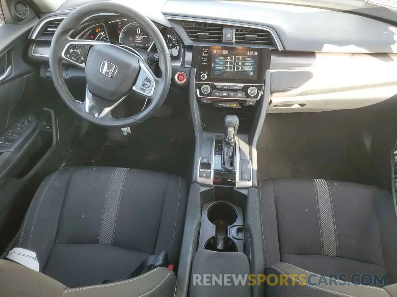 8 fotografías del automóvil dañado 19XFC1F38LE215226 HONDA CIVIC 2020
