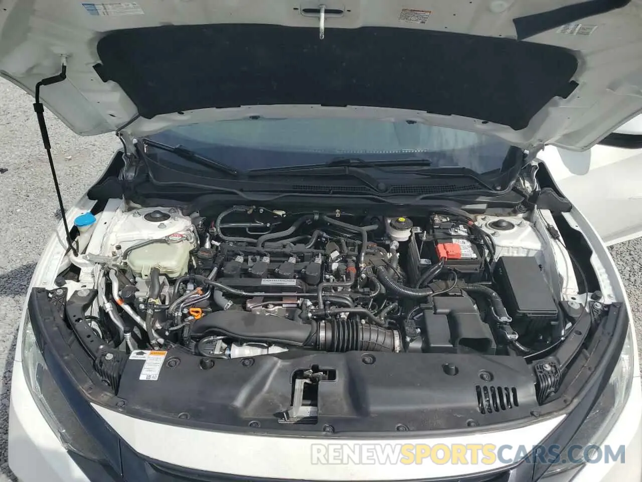 11 fotografías del automóvil dañado 19XFC1F39LE003970 HONDA CIVIC 2020