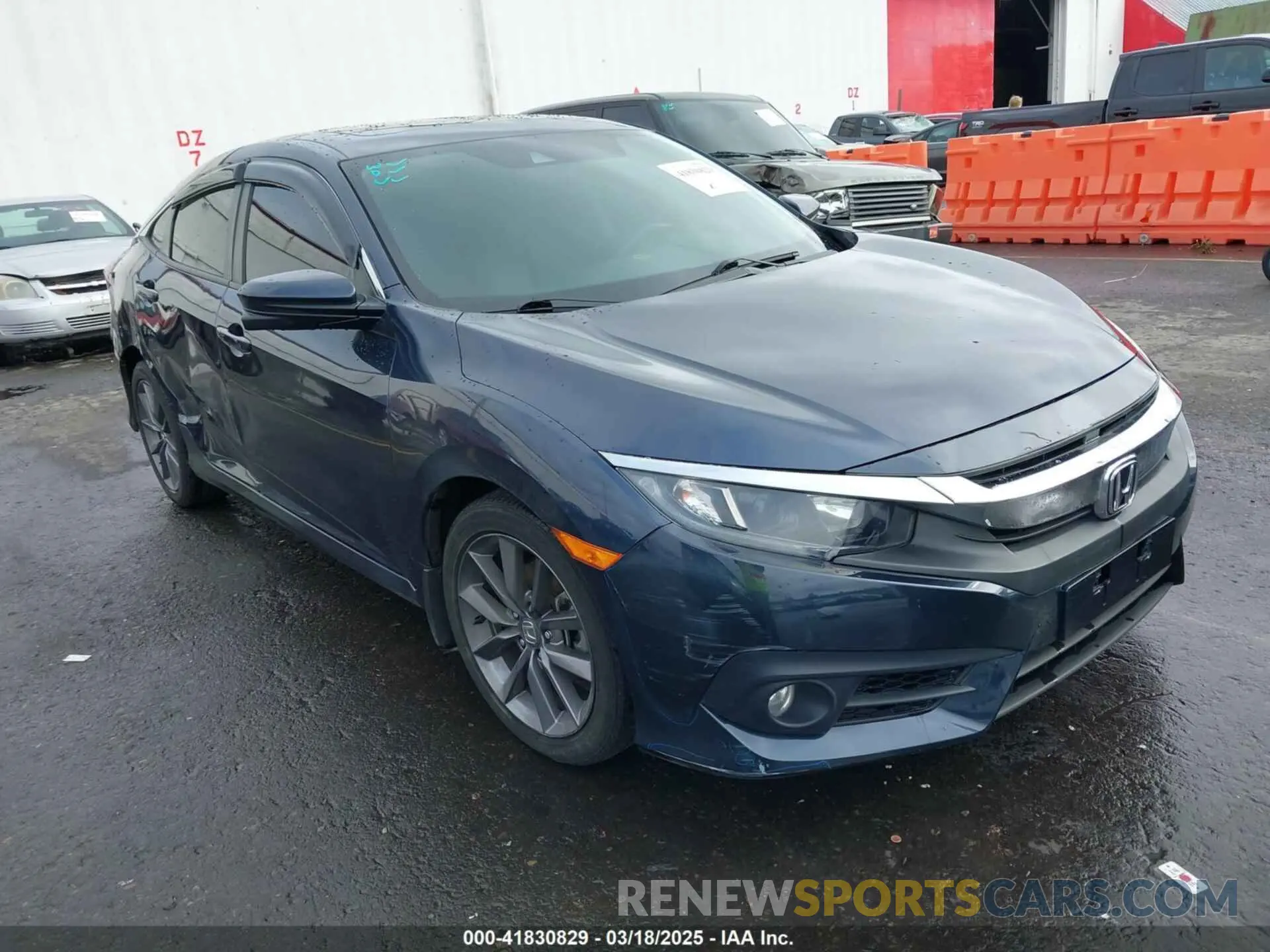 1 fotografías del automóvil dañado 19XFC1F39LE009879 HONDA CIVIC 2020
