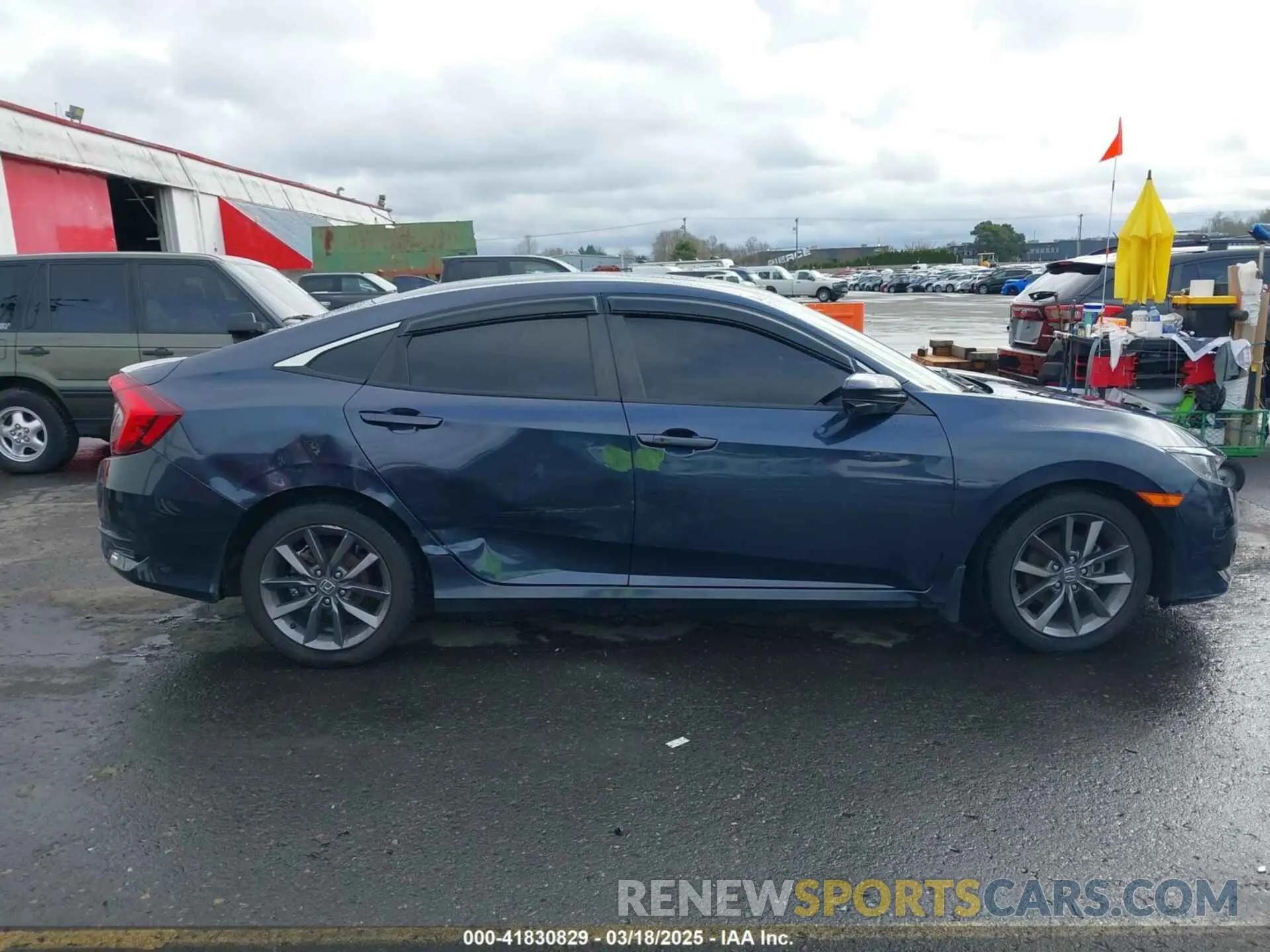 13 fotografías del automóvil dañado 19XFC1F39LE009879 HONDA CIVIC 2020