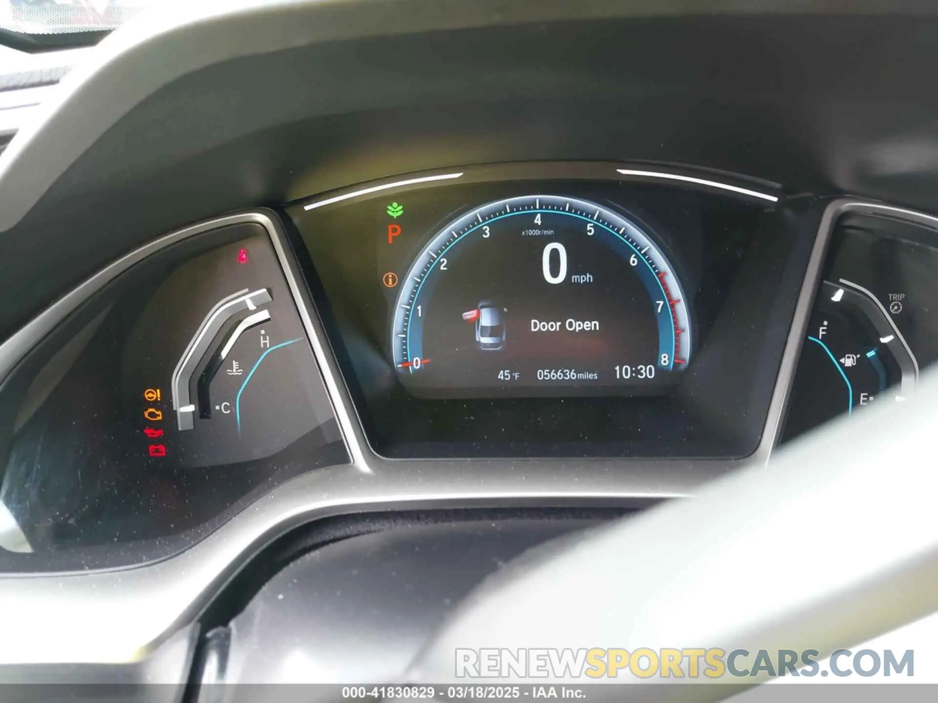 7 fotografías del automóvil dañado 19XFC1F39LE009879 HONDA CIVIC 2020