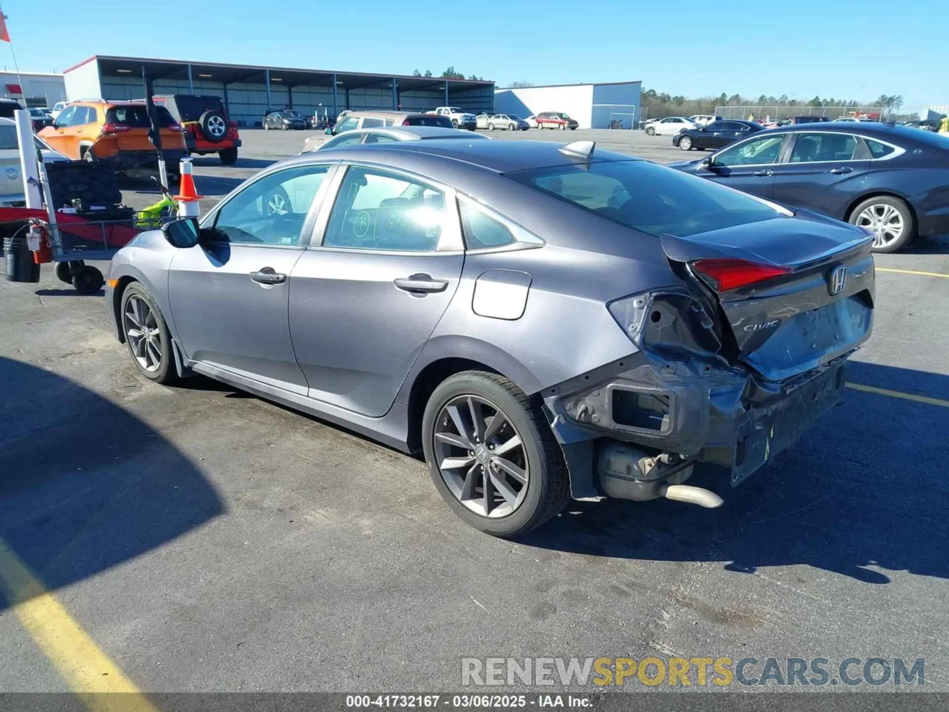 3 fotografías del automóvil dañado 19XFC1F39LE011891 HONDA CIVIC 2020