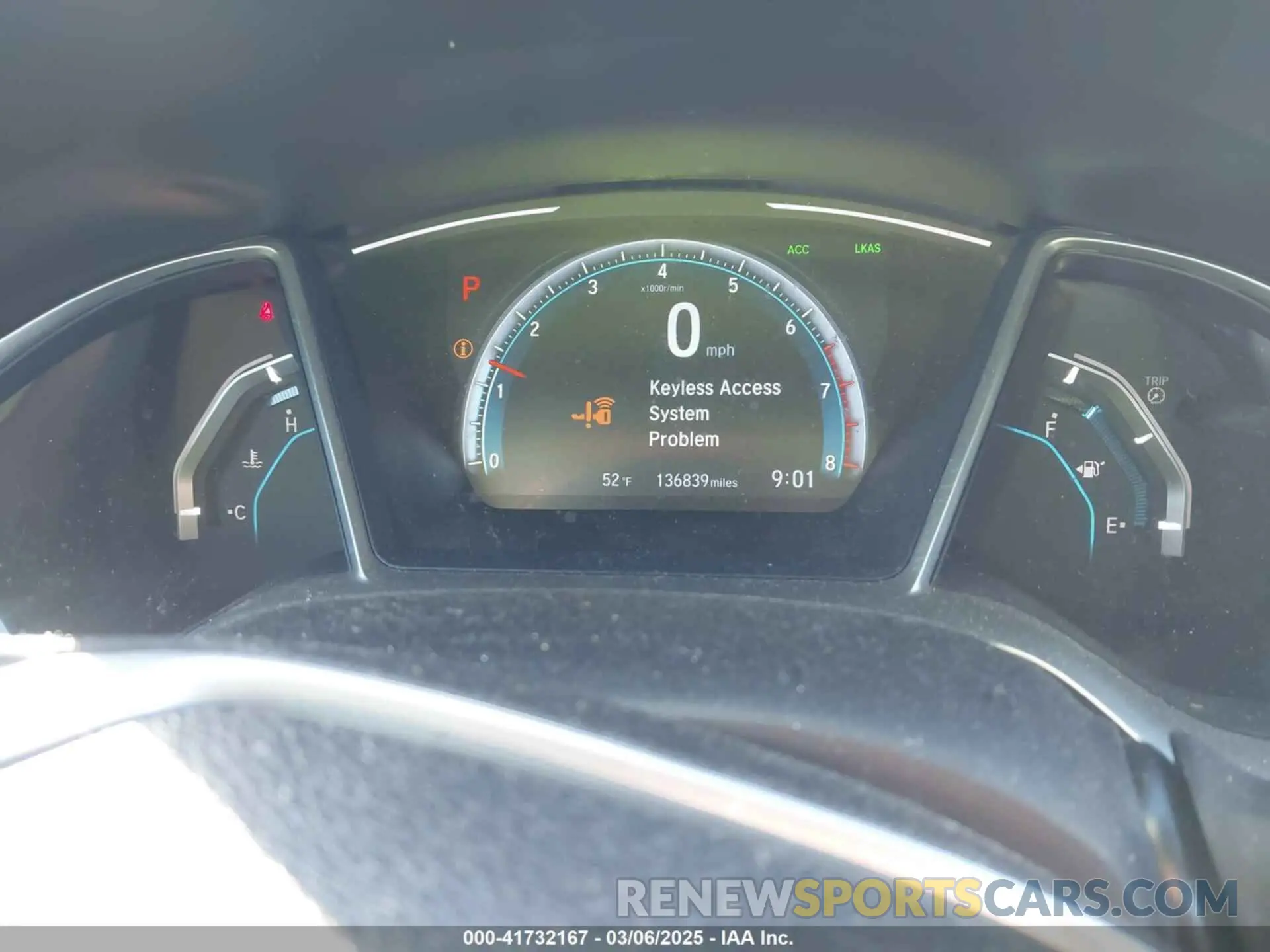 7 fotografías del automóvil dañado 19XFC1F39LE011891 HONDA CIVIC 2020