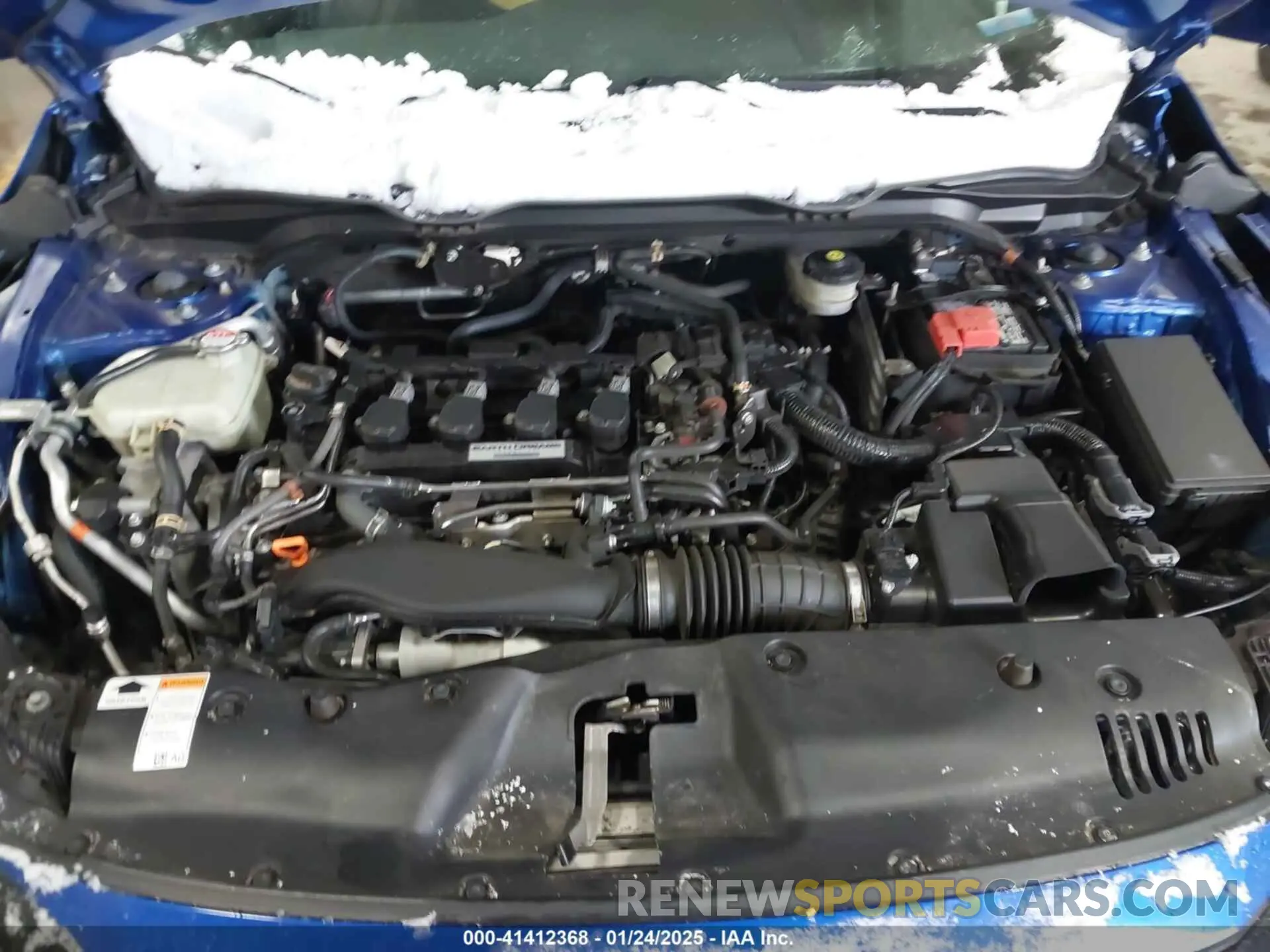 10 fotografías del automóvil dañado 19XFC1F39LE013558 HONDA CIVIC 2020