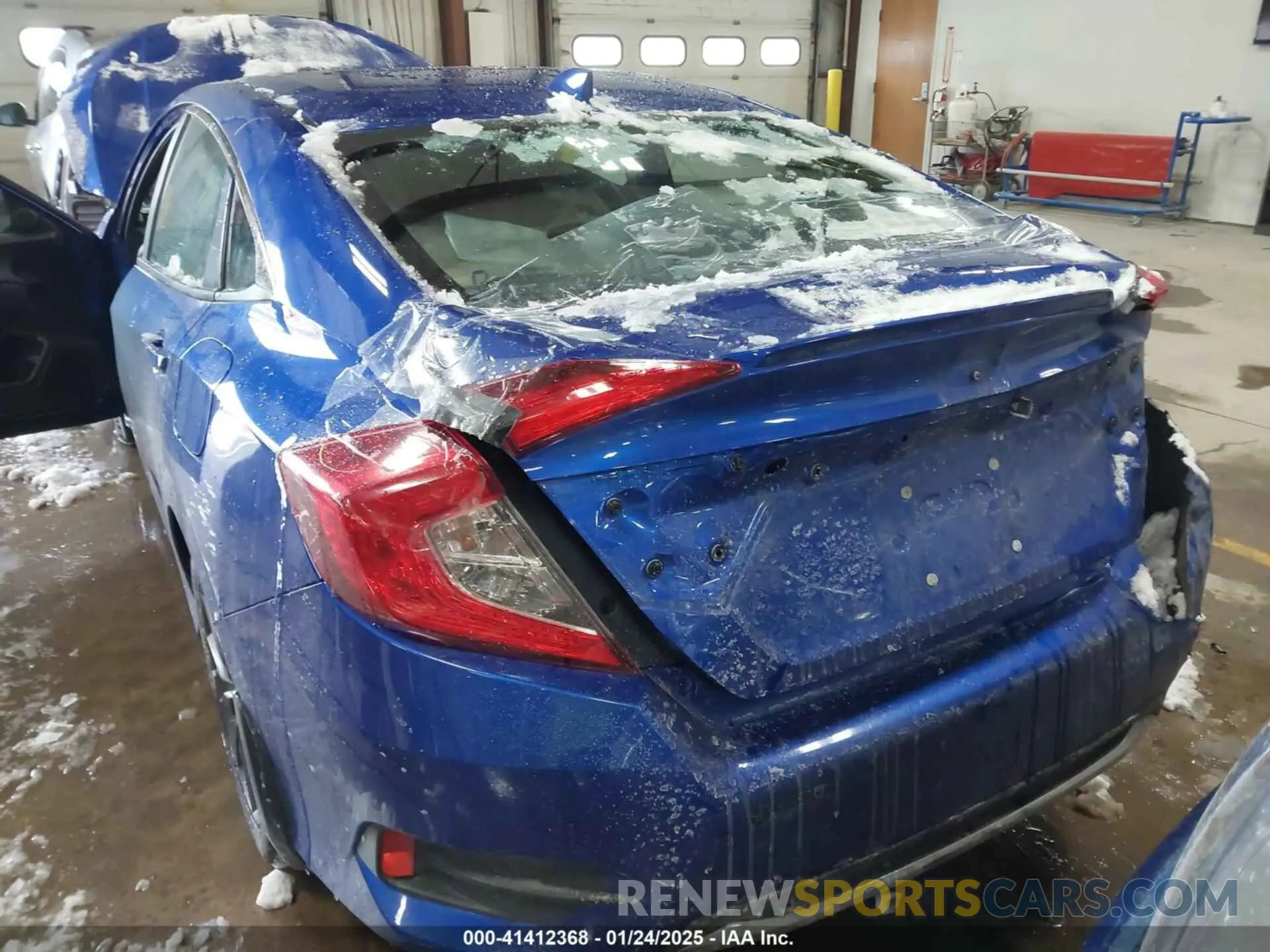 6 fotografías del automóvil dañado 19XFC1F39LE013558 HONDA CIVIC 2020