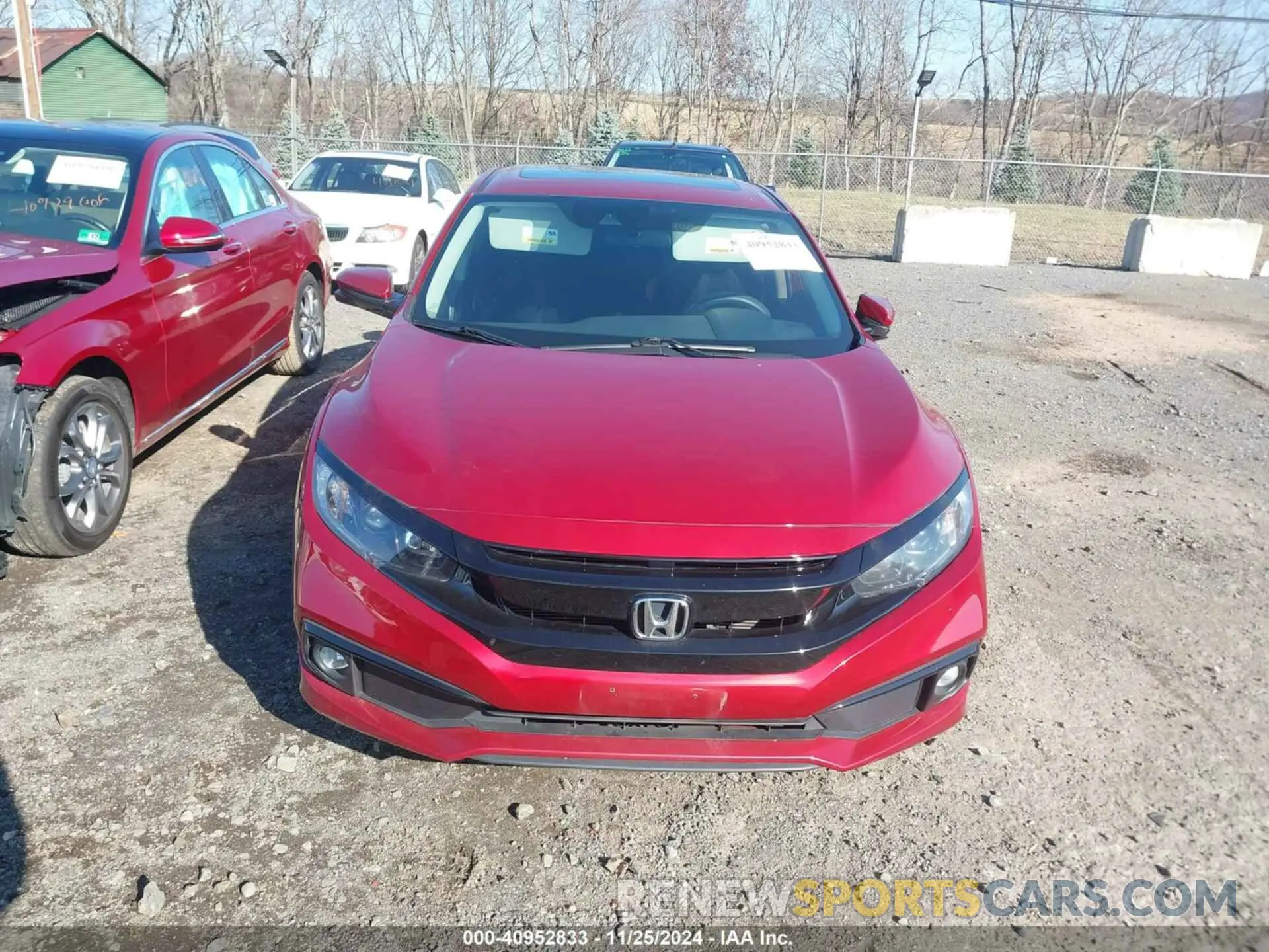 11 fotografías del automóvil dañado 19XFC1F39LE208608 HONDA CIVIC 2020