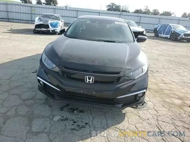 11 fotografías del automóvil dañado 19XFC1F39LE215879 HONDA CIVIC 2020